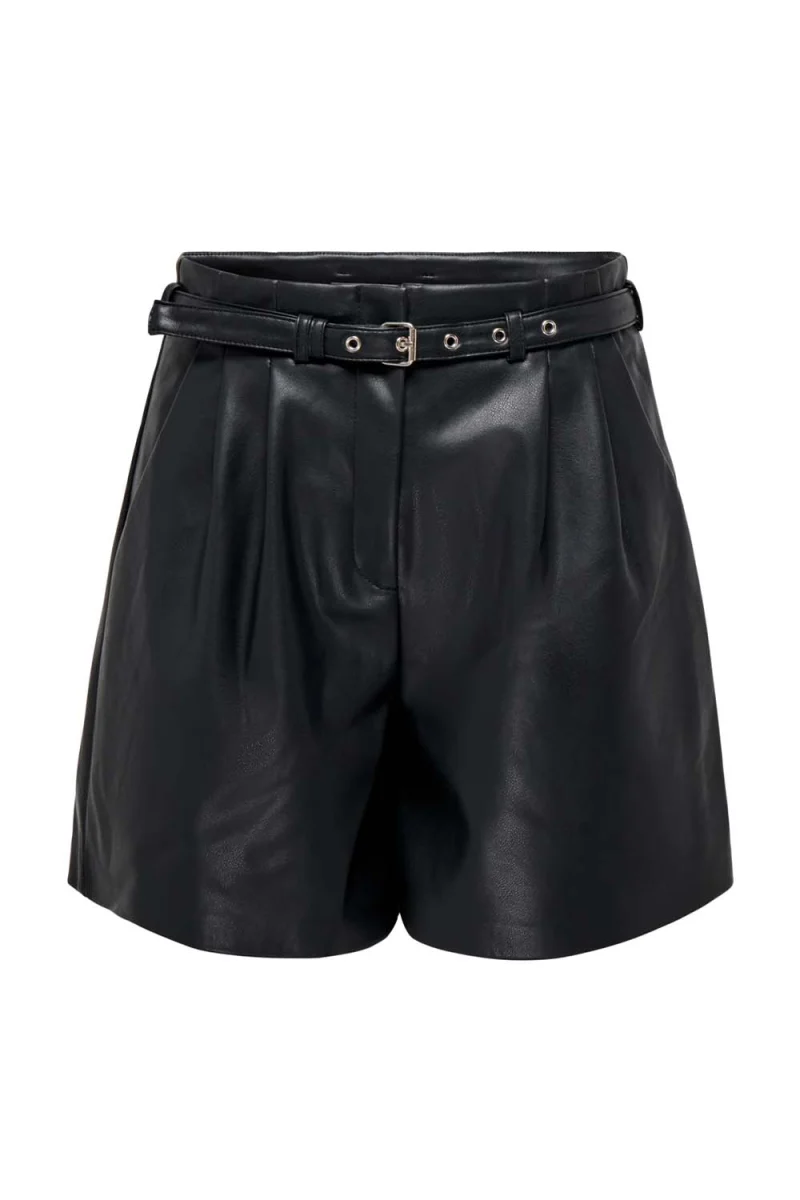 Къс панталон Onlheidi Faux Leather 15275421 C-N10 black