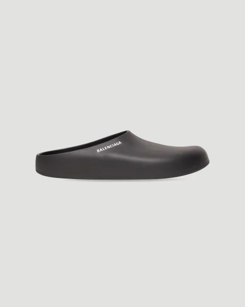 Clog Poolslide in Black