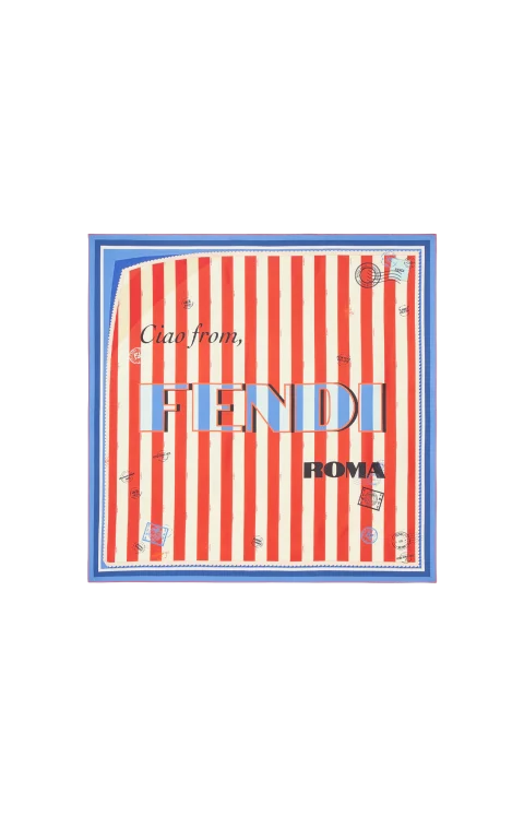 Fendi Silk Foulard — снимка 2