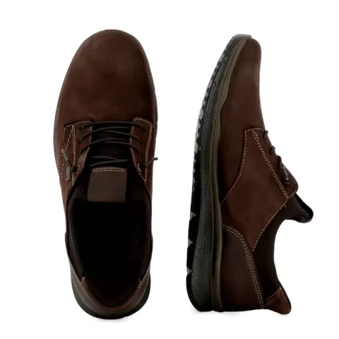 Мъжки Ежедневни IMAC – 852328 BENTHIC DARK BROWN/BROWN — снимка 4