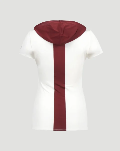 The White T-Shirt with Chevrons — снимка 3