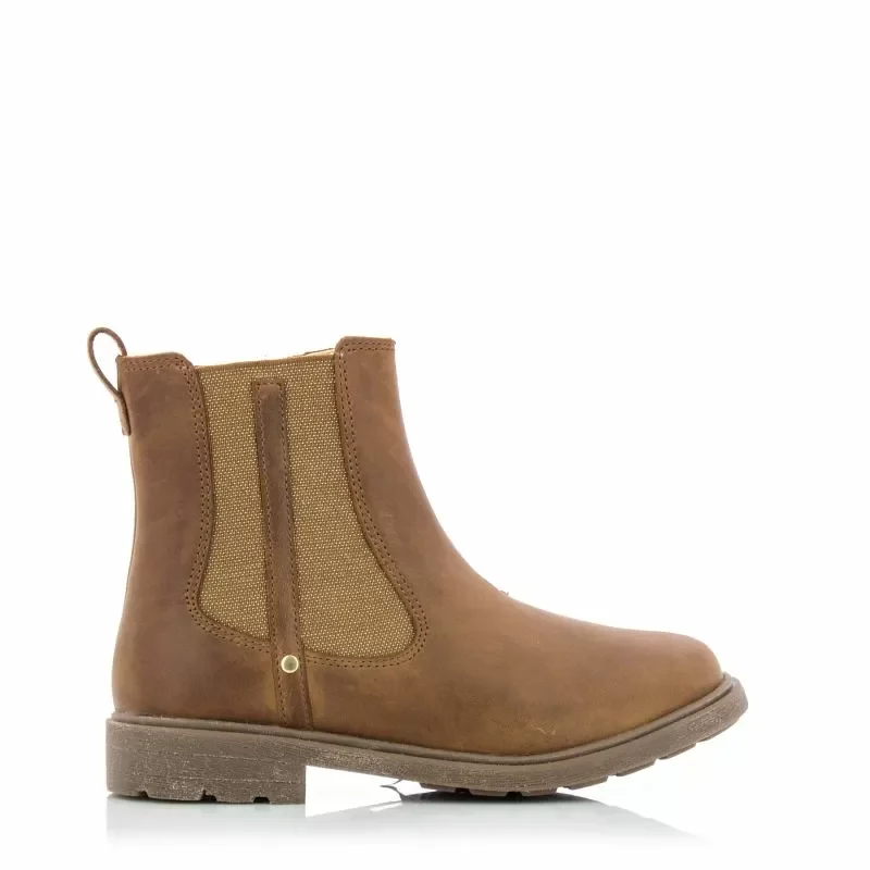 Боти Момичета CLARKS – 261541676010 Astrol Orin K Tan Leather
