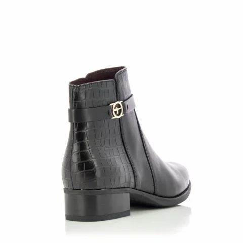 Дамски Равни Боти TAMARIS – 1-25047-41 001 BLACK — снимка 2