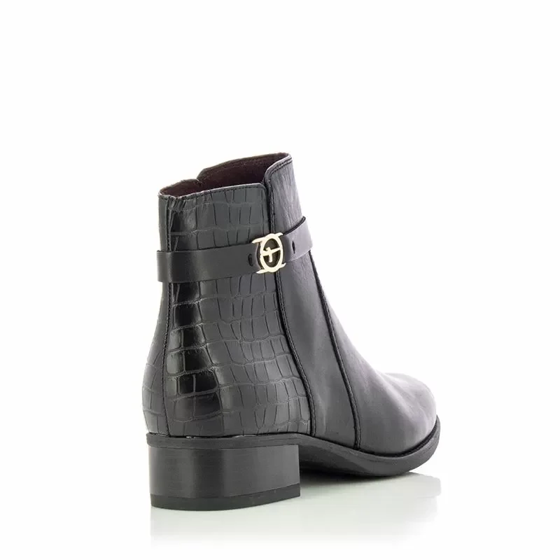 Дамски Равни Боти TAMARIS – 1-25047-41 001 BLACK — снимка 2