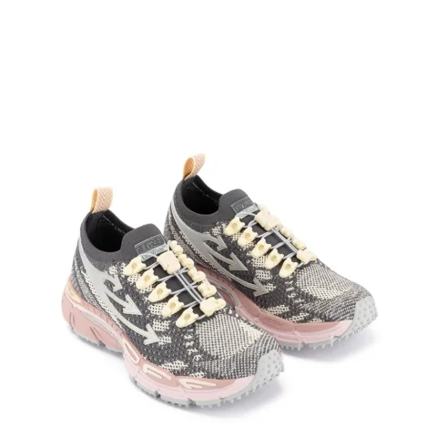 Дамски сиви маратонки OFF-WHITE — снимка 6