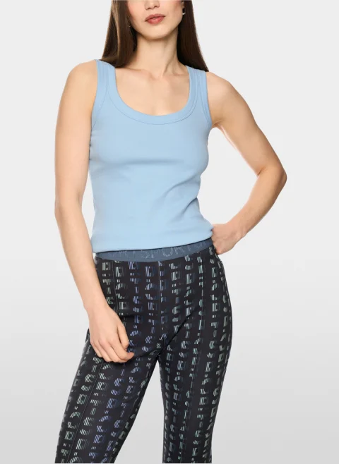 Рипсен топ 'Basic' Marc Cain Sports — снимка 7
