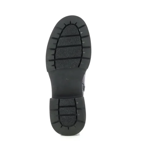 Дамски Кубинки CARLO FABIANI – 476166 BLACK LEATHER — снимка 4