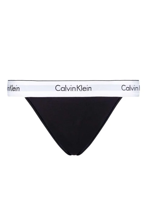 Бельо High Leg Tanga 000QF4977A 001 black