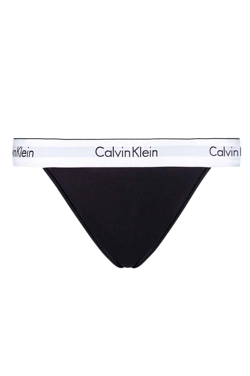 Бельо High Leg Tanga 000QF4977A 001 black