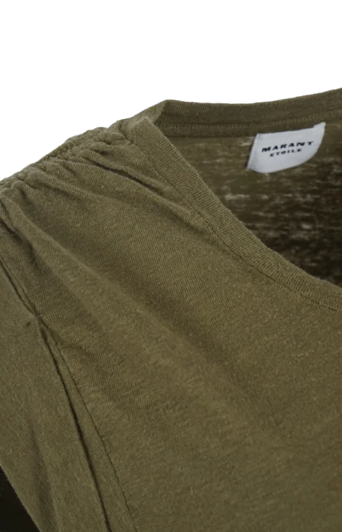Kotty T-Shirt in Khaki — снимка 2