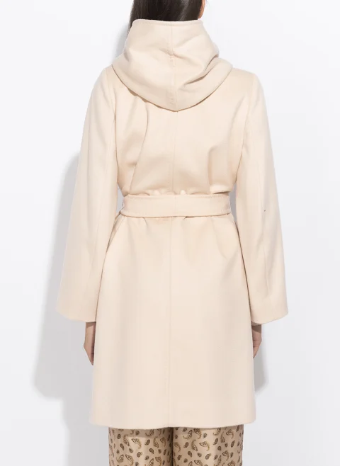 Палто от фина вълна 'Robe style' Max Mara Studio Mstnewmang — снимка 4