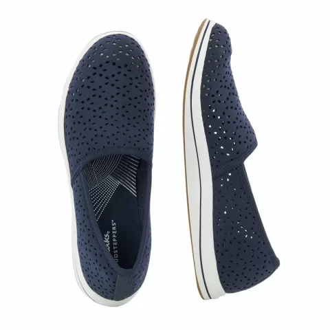 Дамски Гуменки CLARKS – 26172506 BRINKLEY EMILY NAVY — снимка 5