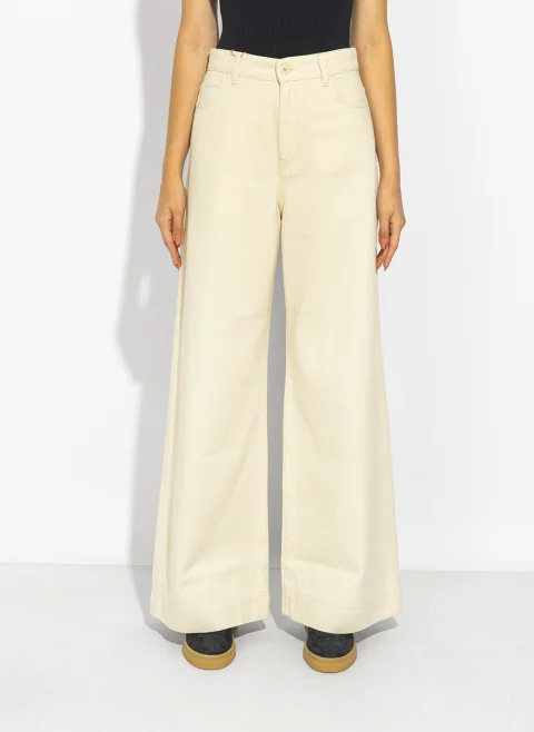 Панталон от деним Weekend Max Mara Wkdcanneti — снимка 2