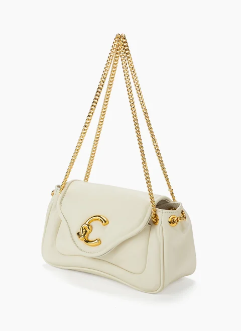 Чанта Coccinelle C-Me Fluffy Pearl — снимка 2