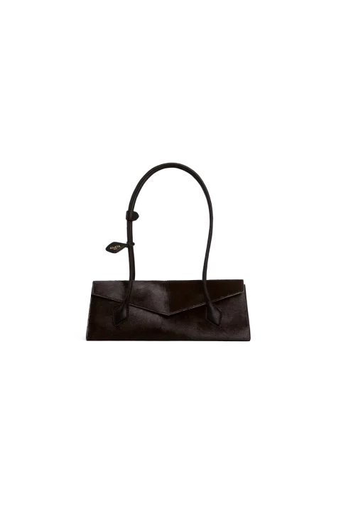 Le Teckel Flap Medium Bag in Haircalf
