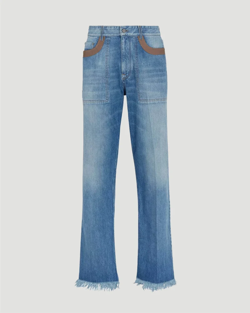 Blue Denim Trousers