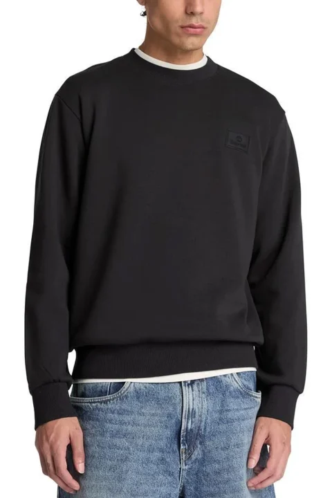 Суичър Silicon Badge Bb Crew TBC0YHBC0011 001 black — снимка 2
