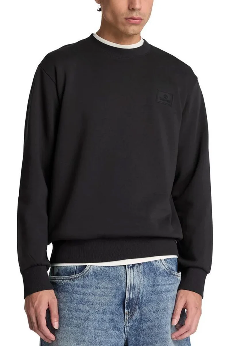 Суичър Silicon Badge Bb Crew TBC0YHBC0011 001 black — снимка 2
