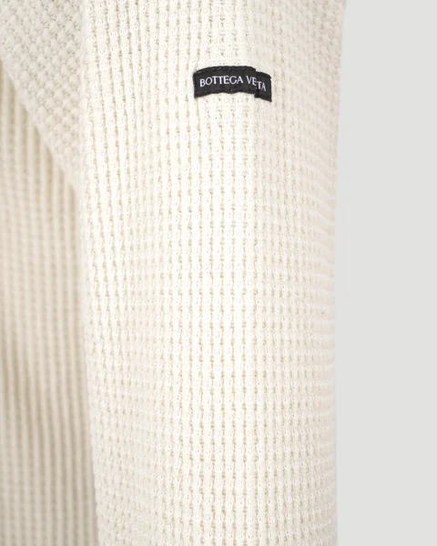 Cotton Jumper in Chalk — снимка 3
