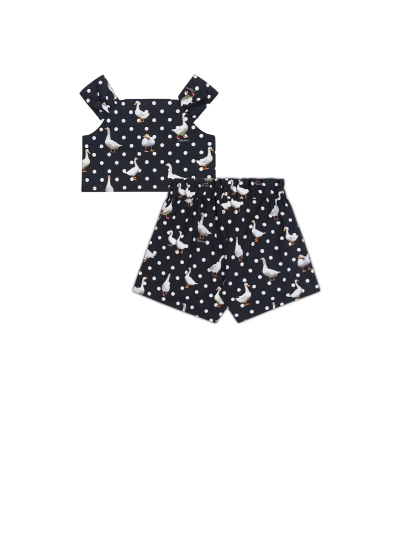 Сет от две части 'Polka dot' Moschino Kids