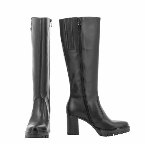 Ботуши На Ток NERO GIARDINI – I411855D NERO — снимка 5