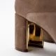 Дамски бежови боти Casadei — снимка 4
