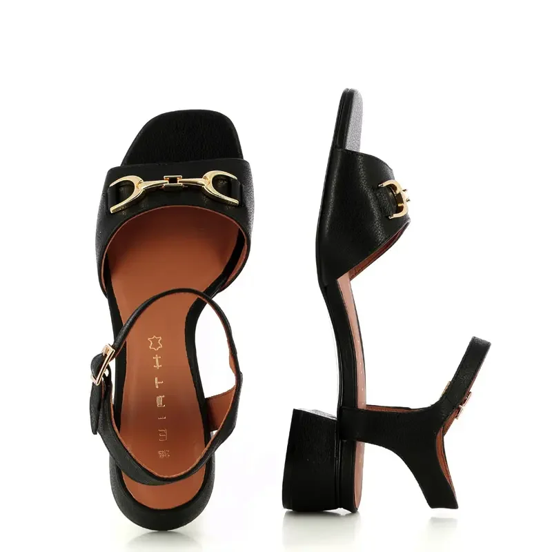 Дамски Сандали На Ток WIRTH – 72015 SOREL BLACK — снимка 5