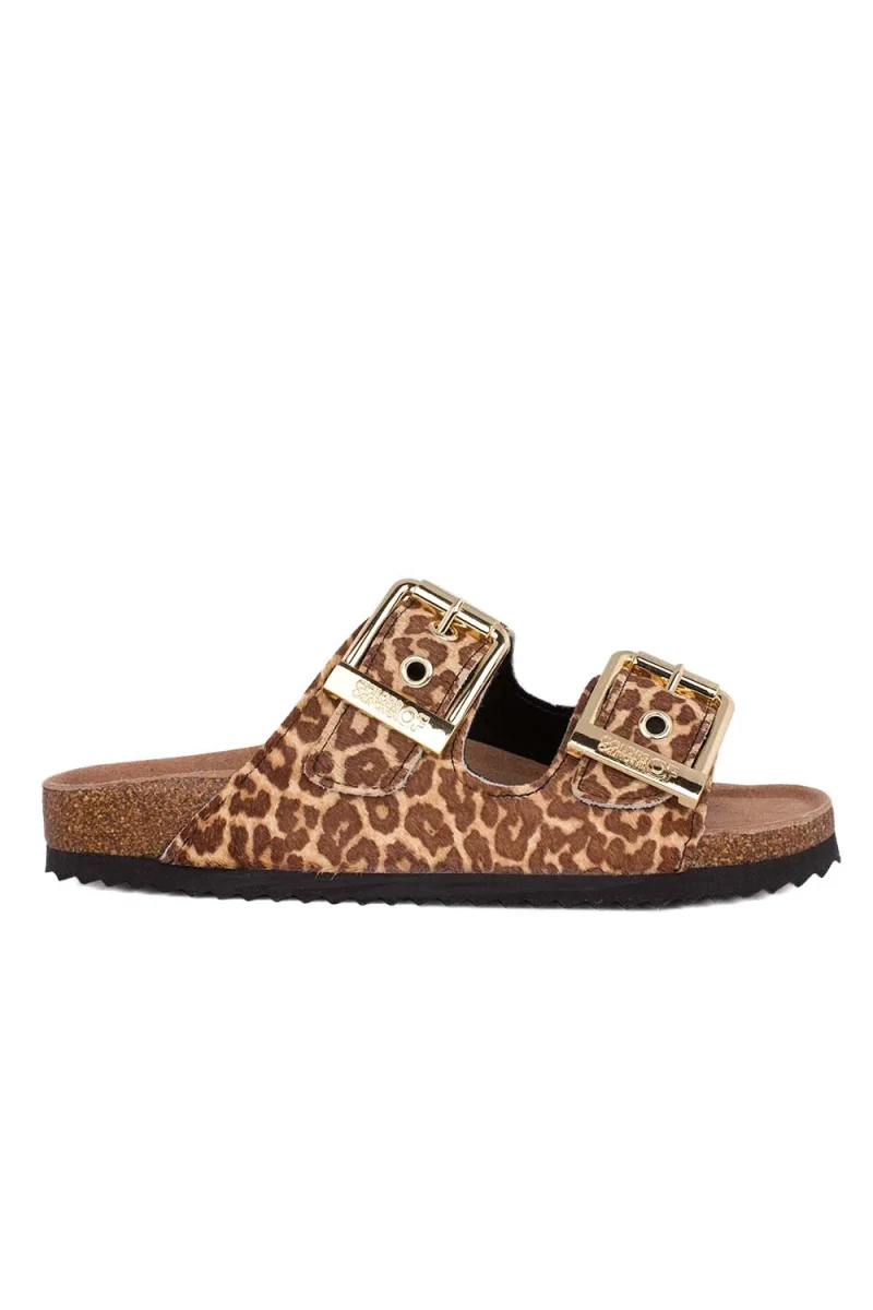 Сандали Pony Hair Two Buckle Sandal COC.HC.BIO502 leo