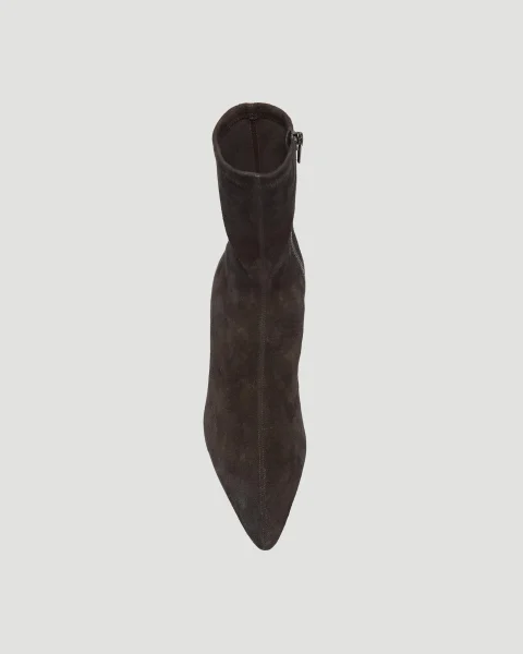 Liisa Kitten Boot in Suede — снимка 3