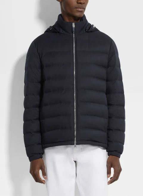 Пухено яке с качулка 'Motorin' Zegna