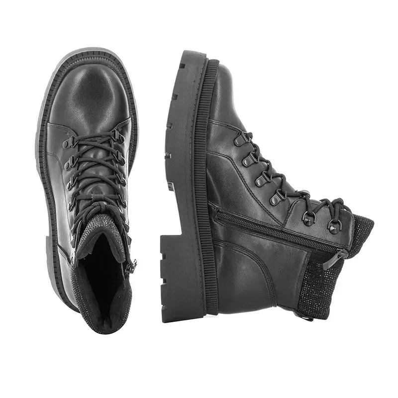 Дамски Кубинки TAMARIS – 1-26819-41 001 BLACK — снимка 5