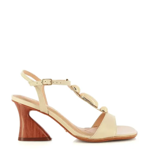 Дамски Сандали На Ток CECCONELLO – 2747007 OFF WHITE