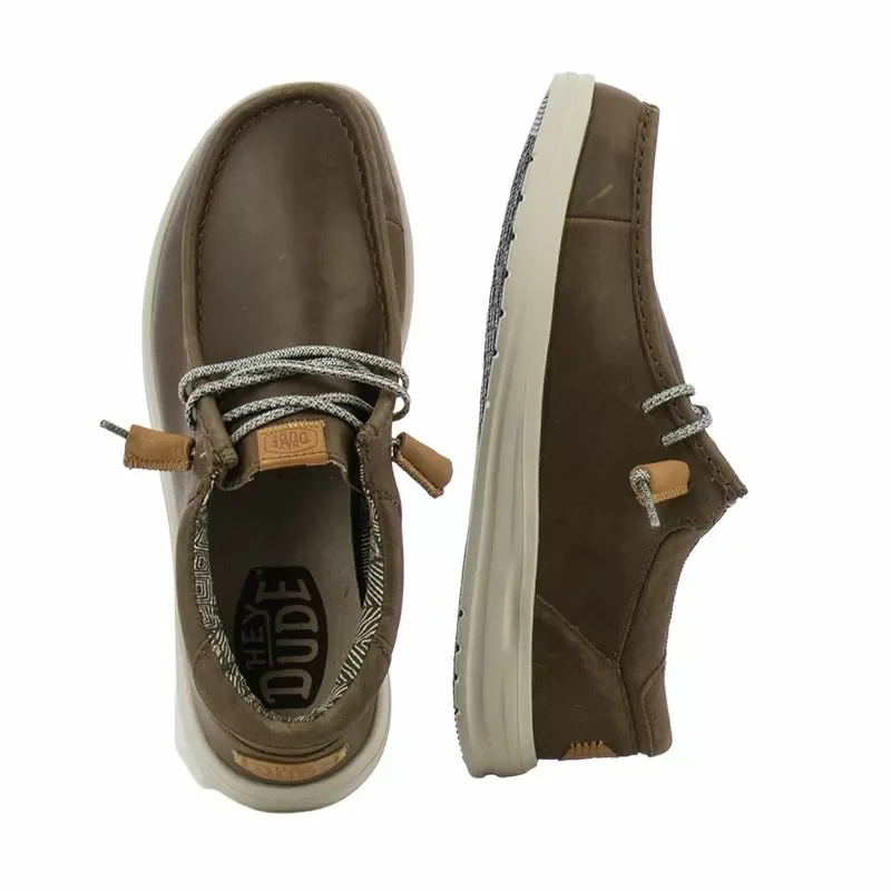 Мъжки Ежедневни HEY DUDE – 40175-030 WALLY GRIP GREY — снимка 5