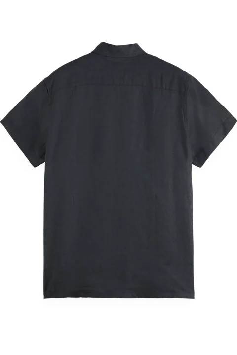 Риза Core Linen 180572 SC001 night — снимка 2