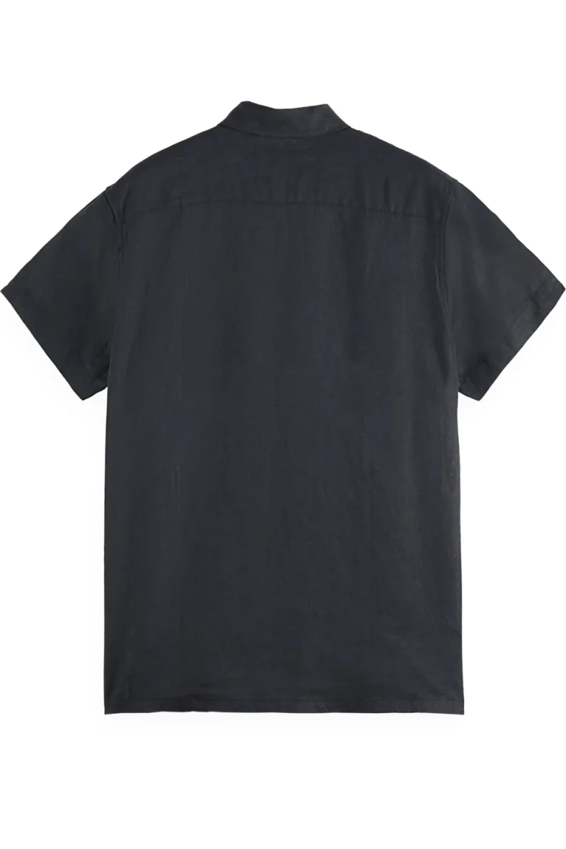 Риза Core Linen 180572 SC001 night — снимка 2
