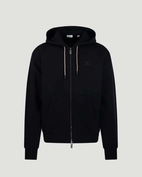 Black Zip Hoodie