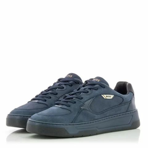 Мъжки Сникърс BOSS – 50529516 BALTIMORE TENN NUMX DARK BLUE — снимка 3