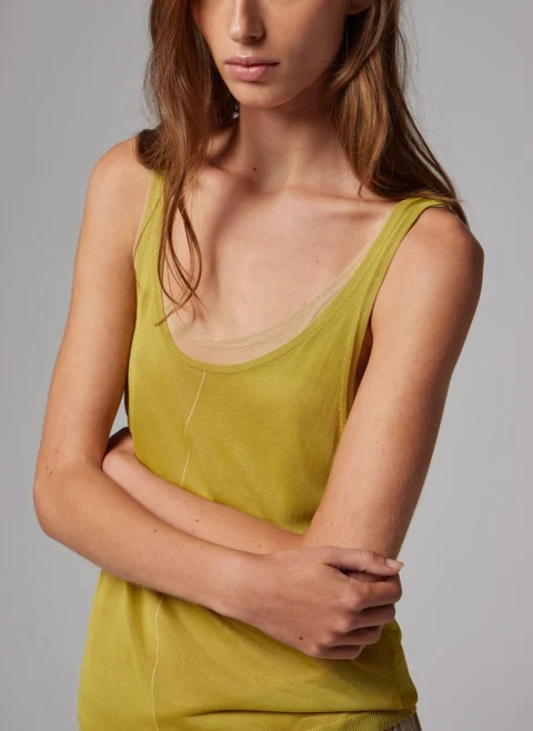 Топ от фино плетиво 'Double Layer' Paul Smith — снимка 8