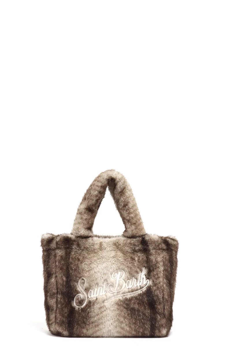 Чанта Colette Soft Fur With Strap COL0033-00220M ferret 15m emb