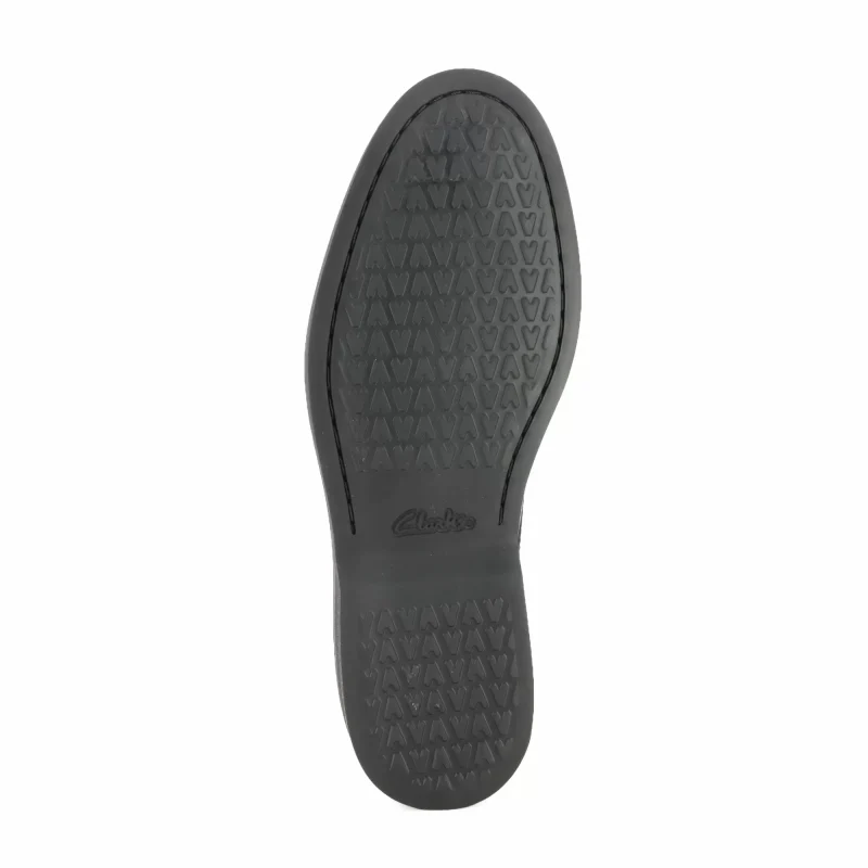 Мъжки Ежедневни CLARKS – 26173608 ATTICUS LTLACE BLACK — снимка 4