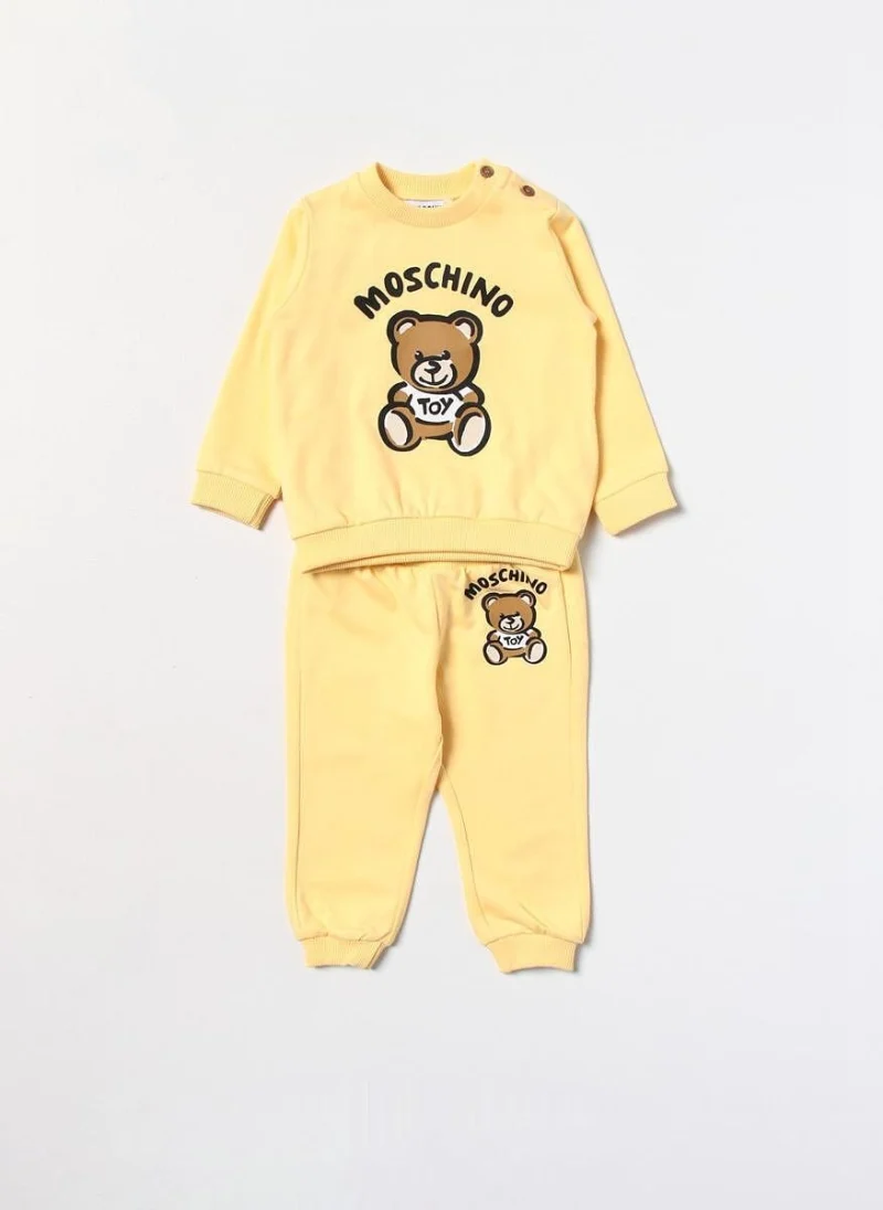 Спортен комплект с принт Moschino Kids