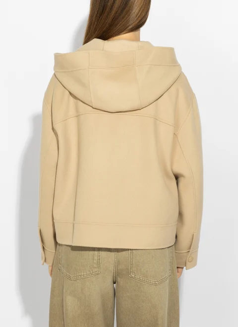 Яке от фина вълна Weekend Max Mara Wkdridente — снимка 3