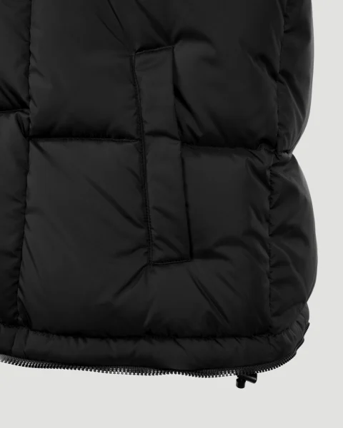 Black Puffer Vest — снимка 3