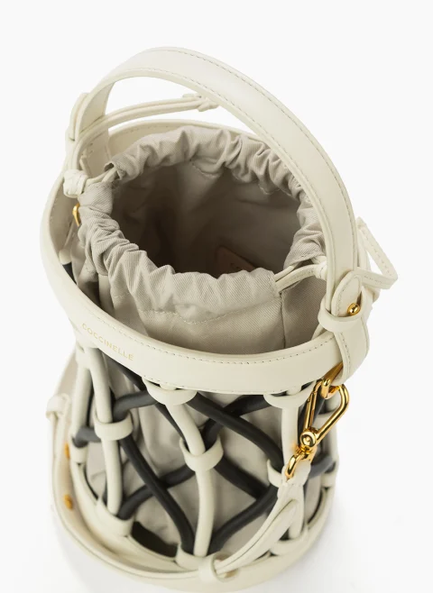 Чанта 'Bucket bag' Coccinelle Koi Pearl Noir — снимка 5