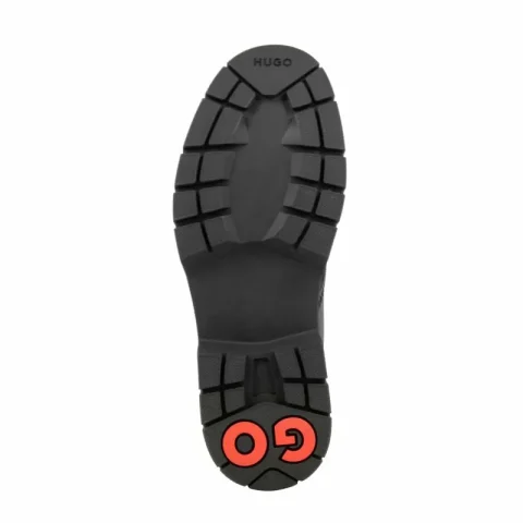 Мъжки Ежедневни HUGO – 50528861 RYAN DERB PLLT BLACK — снимка 4