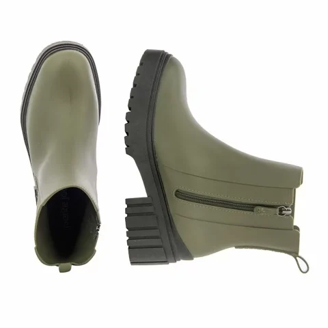 Дамски Гумени Боти PETITE JOLIE – PJ6156 J-LASTIC OLIVE/BLACK — снимка 5