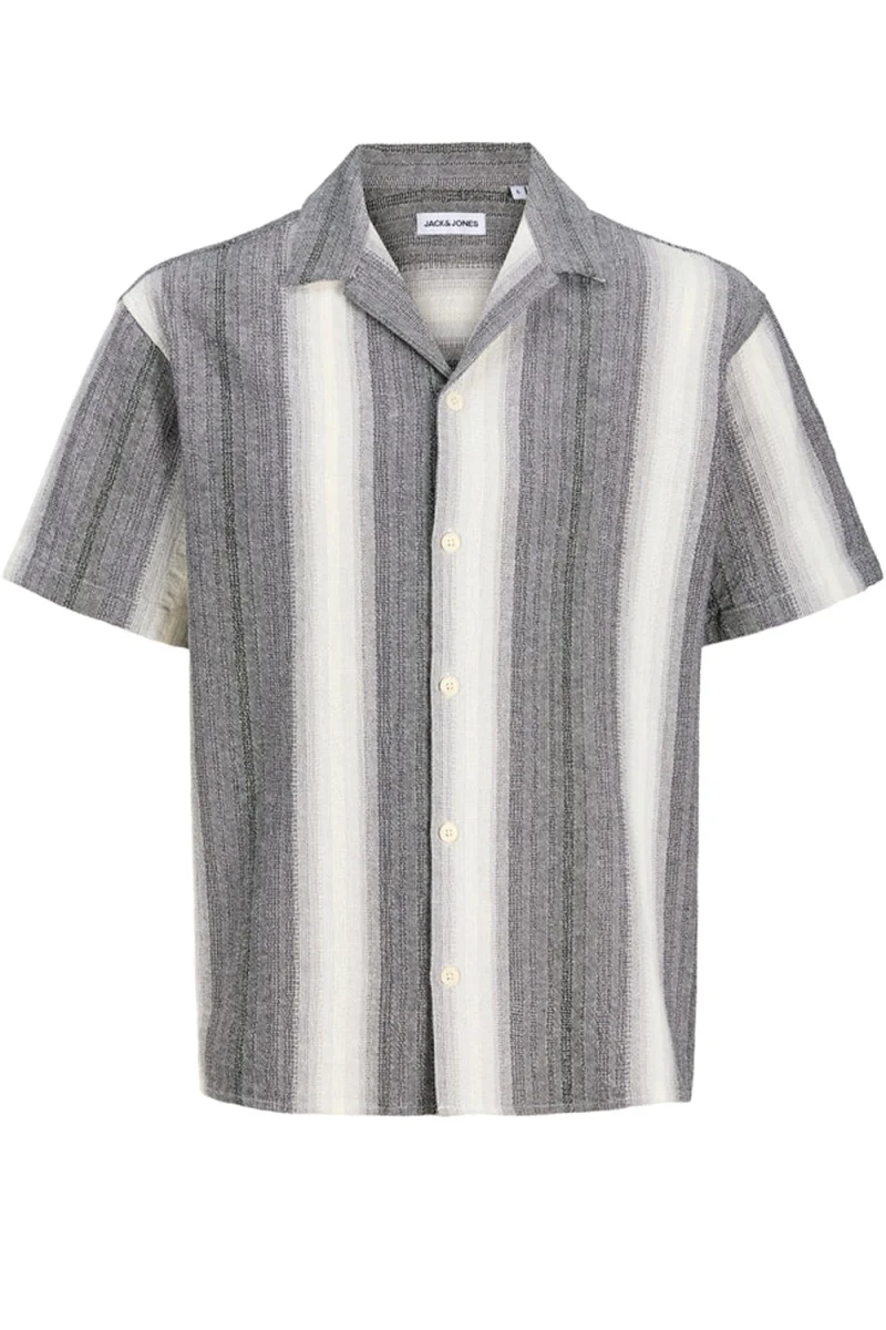 Риза Jjalvaro Dobby Resort Ss 12289794 C-N10 black
