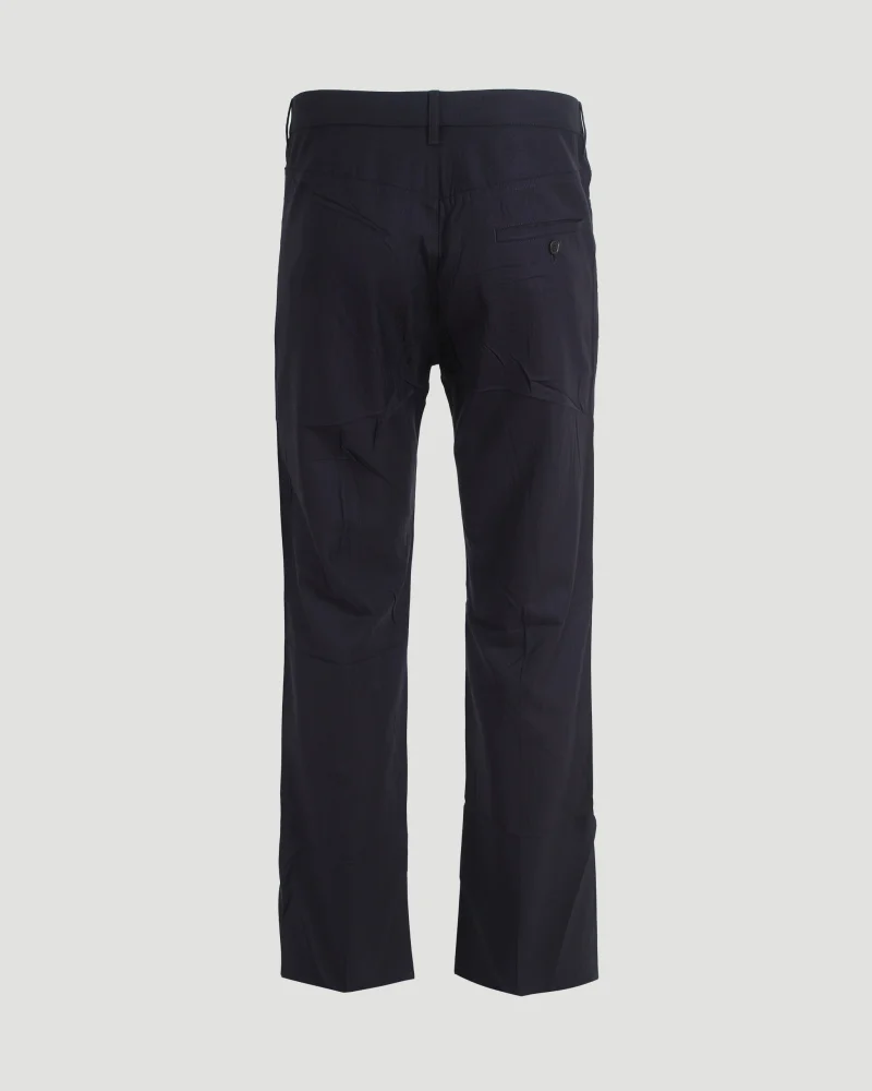 Straight Tailored Pants in Dark Navy — снимка 4