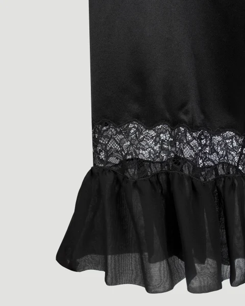 Flare Leg Jumpsuit in Silk — снимка 2
