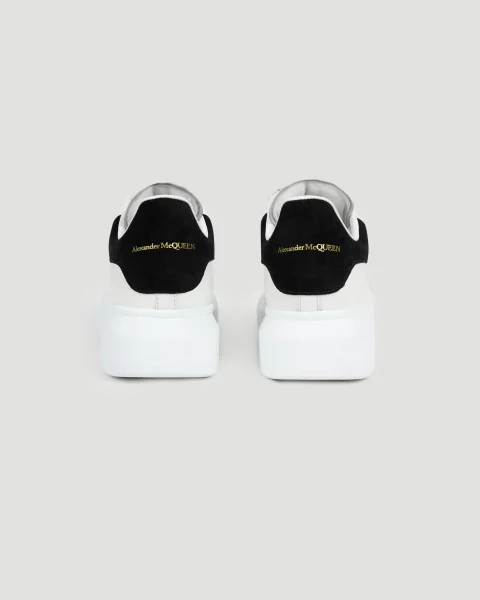 Oversized Sneaker in White and Black — снимка 3